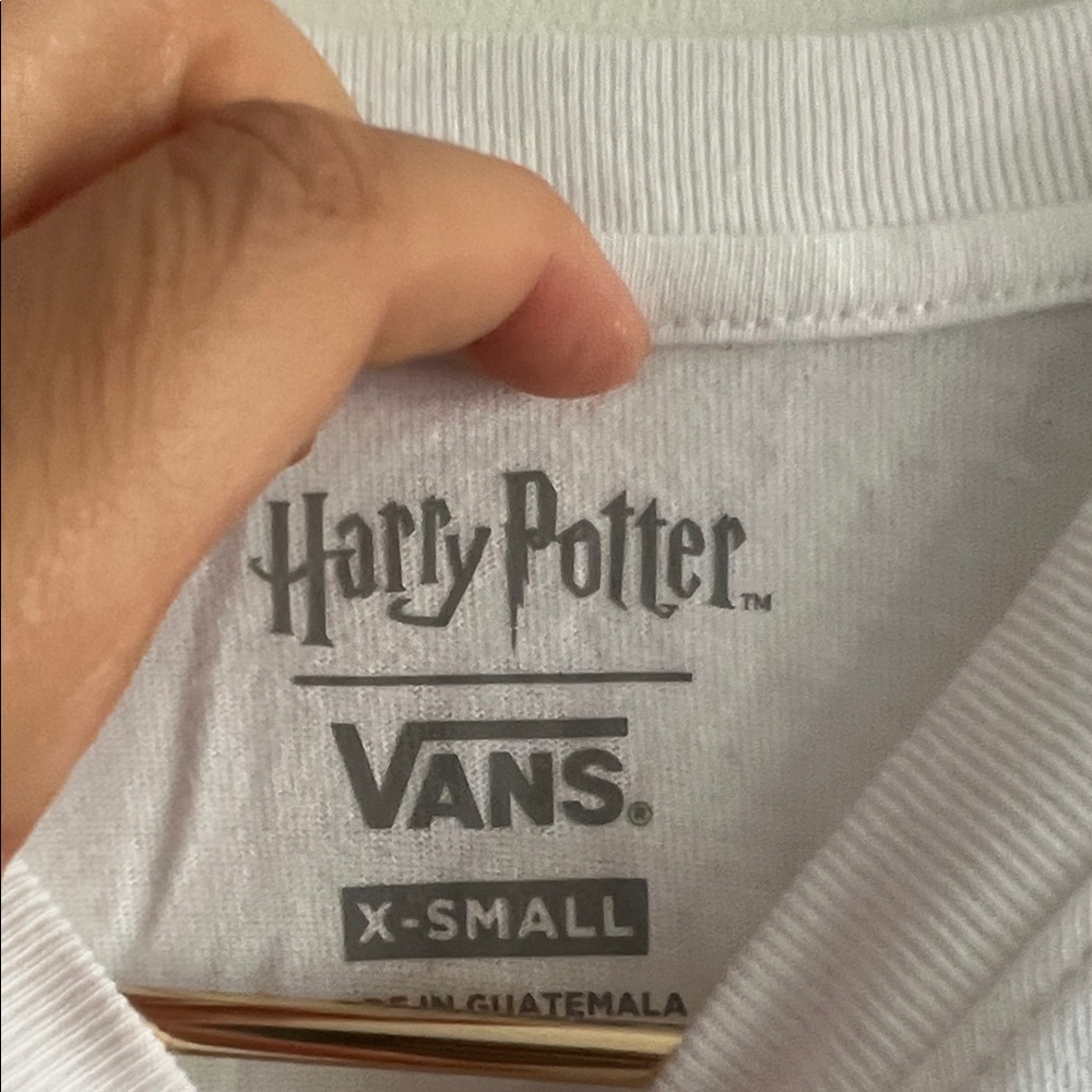 Harry Potter White Long Sleeve Graphic Tee - Picture 3 of 5